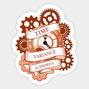 Time Variance Authority Sticker